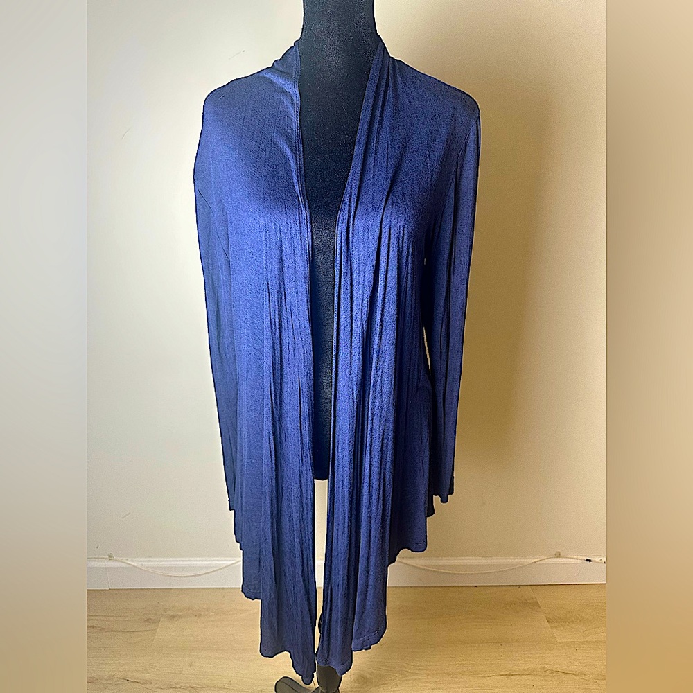 FREE TO LIVE Women’s Blue Cardigan Size XL